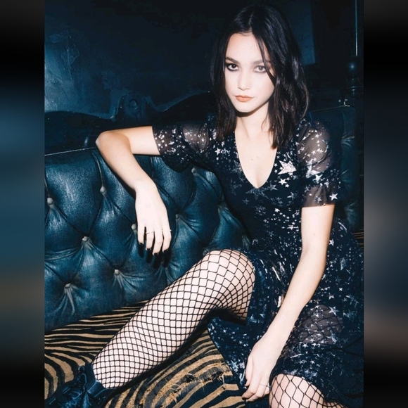 BlackMilk Stars Corrupted Stellar Dress SMALL - Picture 2 of 5